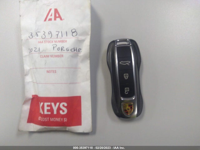 2021 PORSCHE 911 VIN: WP0CD2A90MS263187