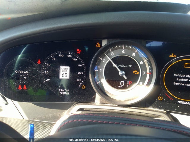2021 PORSCHE 911 VIN: WP0CD2A90MS263187