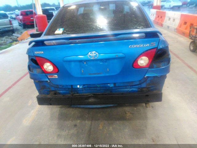 2008 TOYOTA COROLLA CE/S/LE VIN: 2T1BR32E48C896300
