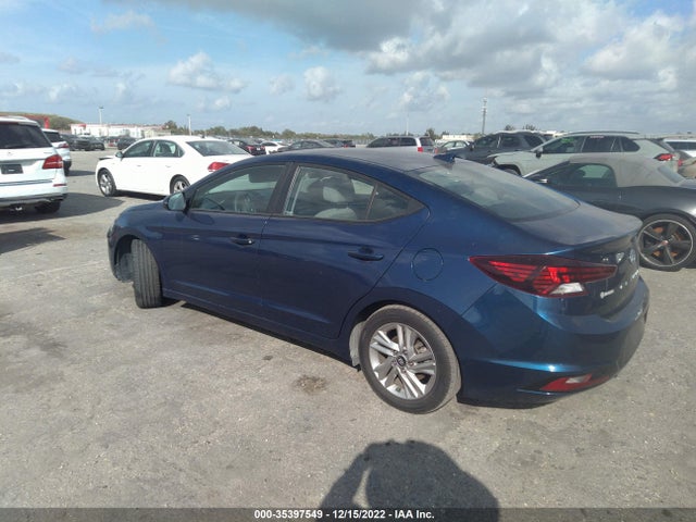 2019 HYUNDAI ELANTRA SEL VIN: 5NPD84LF8KH426381