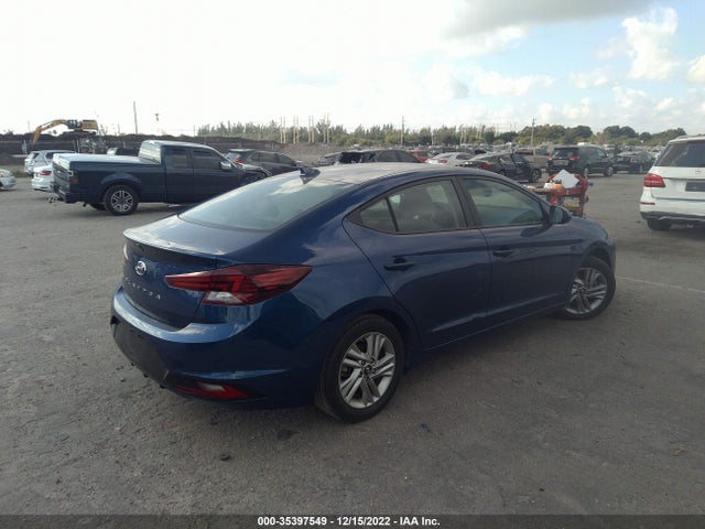 2019 HYUNDAI ELANTRA SEL VIN: 5NPD84LF8KH426381