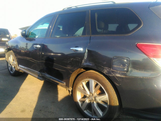 2014 NISSAN PATHFINDER PLATINUM VIN: 5N1AR2MN1EC734837