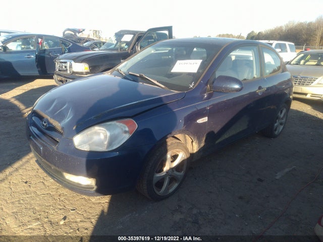 2008 HYUNDAI ACCENT SE VIN: KMHCN36C68U073259