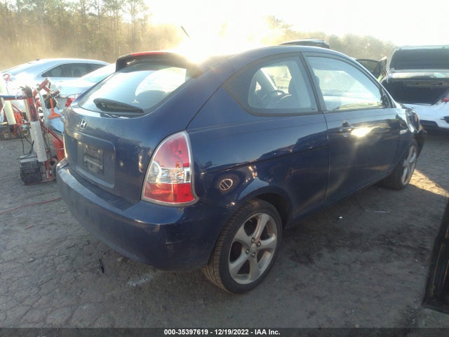 2008 HYUNDAI ACCENT SE VIN: KMHCN36C68U073259
