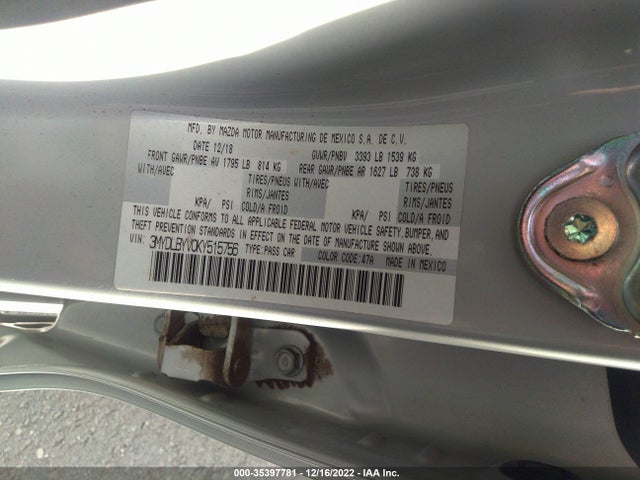 2019 Toyota Yaris, VIN: 3MYDLBYV0KY515756