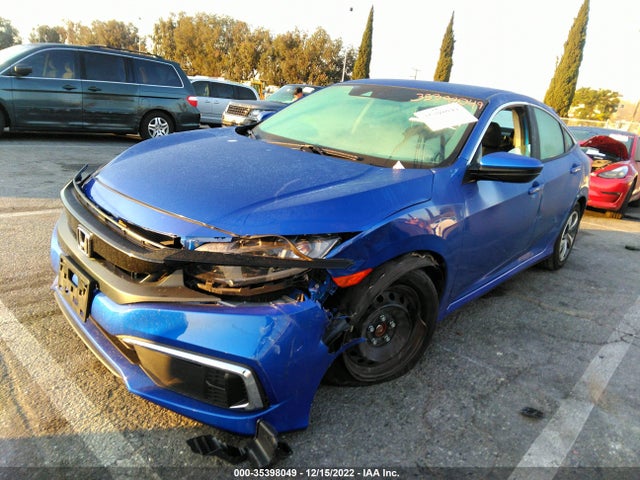 2020 HONDA CIVIC SEDAN LX VIN: 2HGFC2F61LH512506