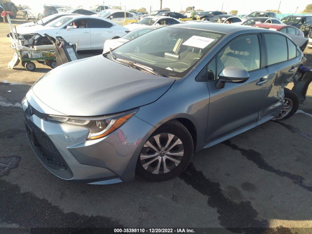 2022 TOYOTA COROLLA HYBRID LE VIN: JTDEAMDE5NJ049034
