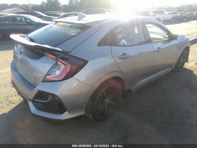 2021 HONDA CIVIC HATCHBACK SPORT VIN: SHHFK7H43MU412276