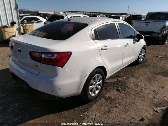 KNADM4A35E6372294 KIA RIO LX