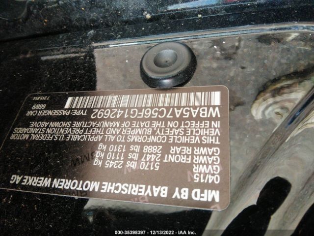 WBA5A7C56FG142692 BMW 5 Series 528i Xdrive