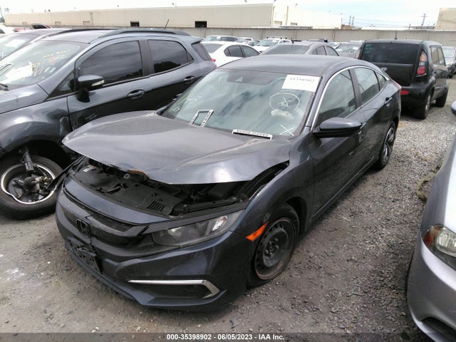 Honda Civic Sedan Lx 2020 2HGFC2F69LH534916 Image 2