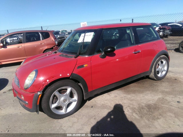 Mini COOPER HARDTOP 2003 WMWRC33453TE14957 Image 2