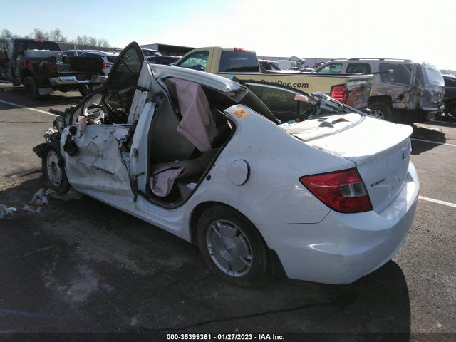 2012 HONDA CIVIC SDN HF VIN: 2HGFB2F68CH557672