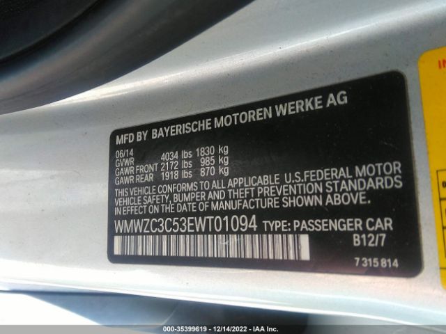 WMWZC3C53EWT01094 Mini Cooper Countryman S