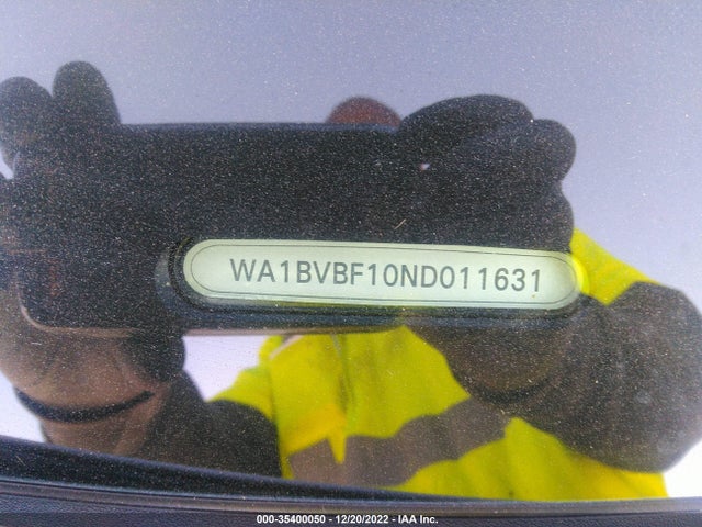2022 Audi Q8, VIN: WA1BVBF10ND011631