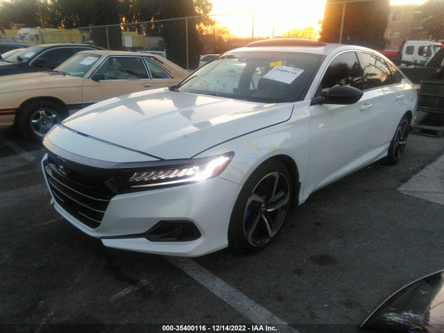 2021 HONDA ACCORD SEDAN SPORT VIN: 1HGCV2F3XMA011522