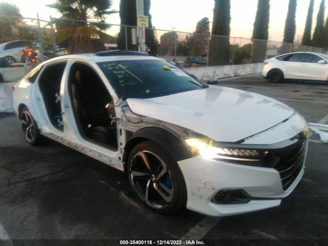 2021 HONDA ACCORD SEDAN SPORT VIN: 1HGCV2F3XMA011522