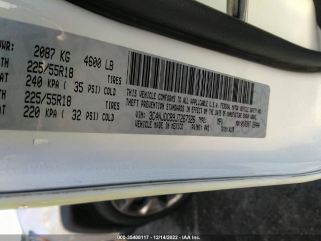 3C4NJDCB9JT267326 Jeep Compass