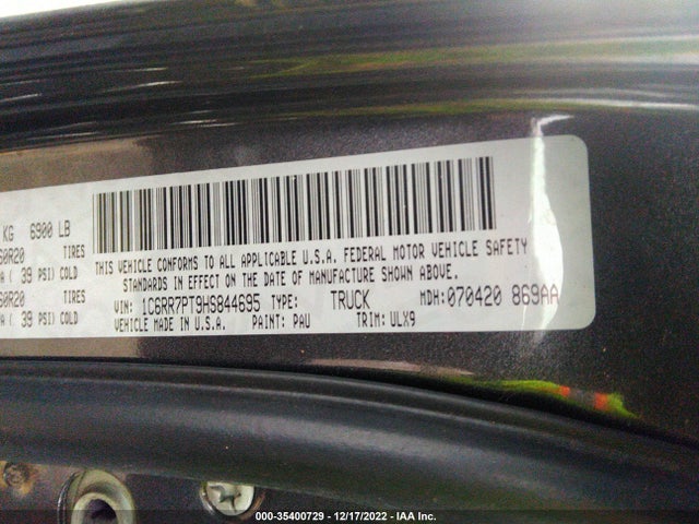 RAM 1500 Limited 2017 1C6RR7PT9HS844695 Image 10