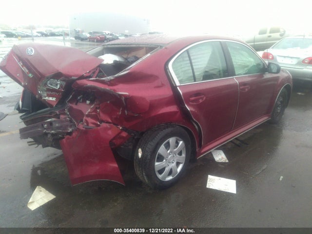 2011 SUBARU LEGACY 2.5I VIN: 4S3BMBA65B3244448