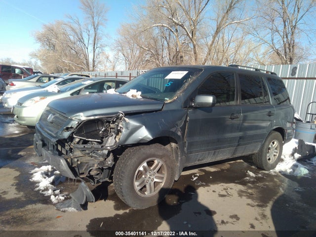 2004 HONDA PILOT EX VIN: 2HKYF185X4H623352