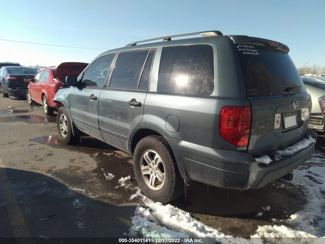 2004 HONDA PILOT EX VIN: 2HKYF185X4H623352