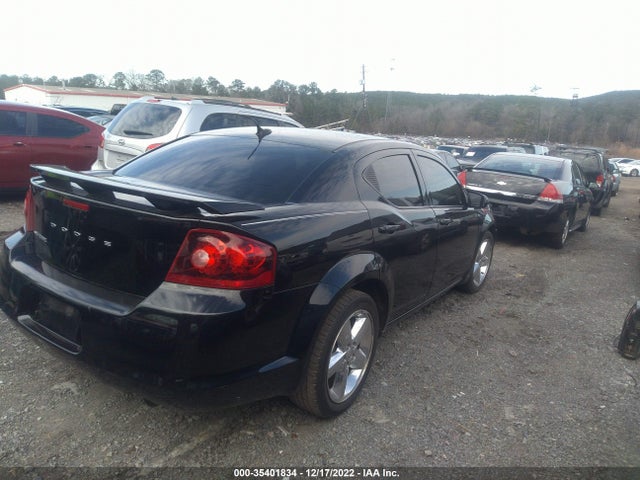 2012 DODGE AVENGER LUX VIN: 1C3CDZDB9CN100076