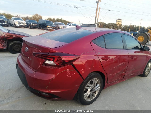 2019 HYUNDAI ELANTRA VALUE EDITION VIN: KMHD84LFXKU860030