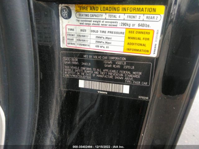 YV1MC67259J071926 Volvo C70