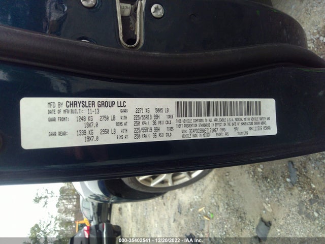 Dodge Journey Sxt 2014 3C4PDCBB0ET171067 Image 9