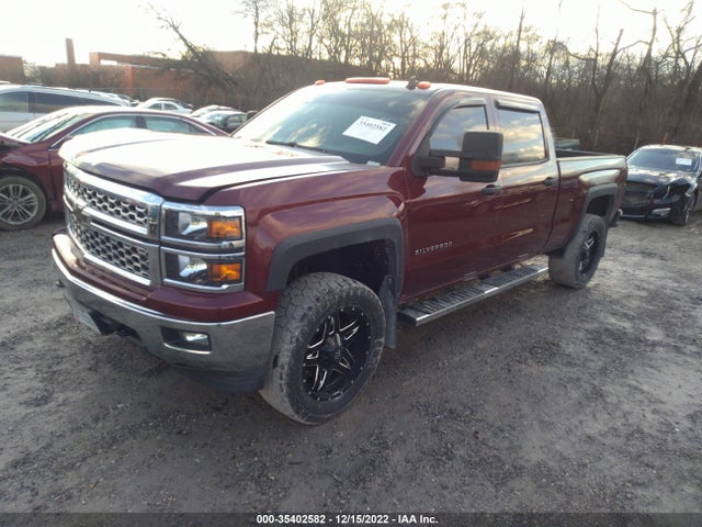 2014 CHEVROLET SILVERADO 1500 LT VIN: 3GCUKREC9EG237687