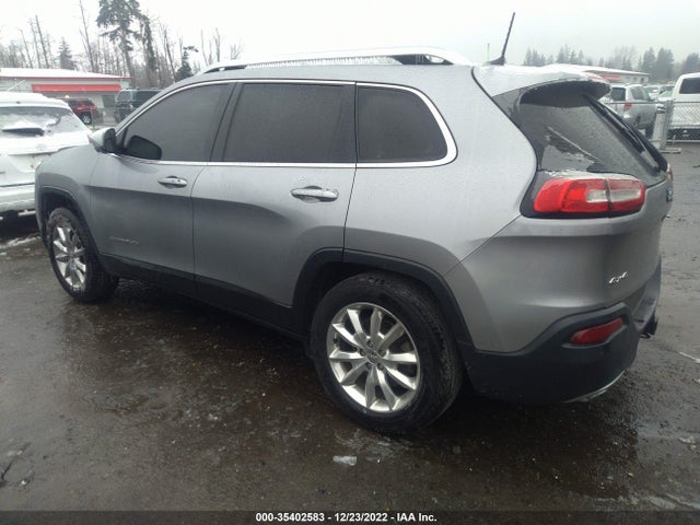2016 JEEP CHEROKEE LIMITED VIN: 1C4PJMDS9GW118344
