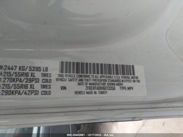 2017 Ram Promaster City, VIN: ZFBERFAB1H6E13056
