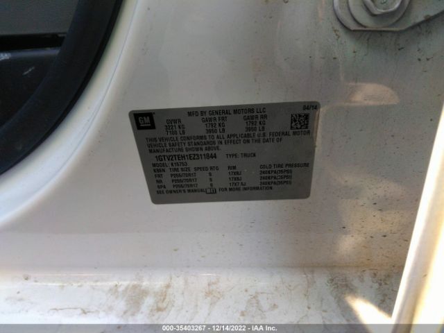 1GTV2TEH1EZ311844 GMC SIERRA 1500