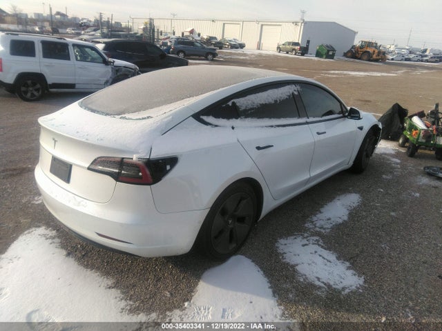 Tesla Model 3 Standard Range Plus 2021 5YJ3E1EAXMF986344 Image 4