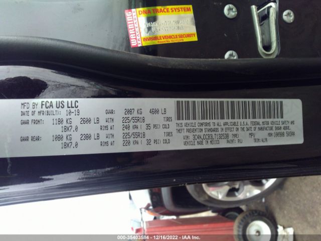 3C4NJDCB3LT132538 Jeep Compass Limited
