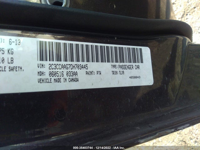 2C3CCAAG7DH703445 Chrysler 300
