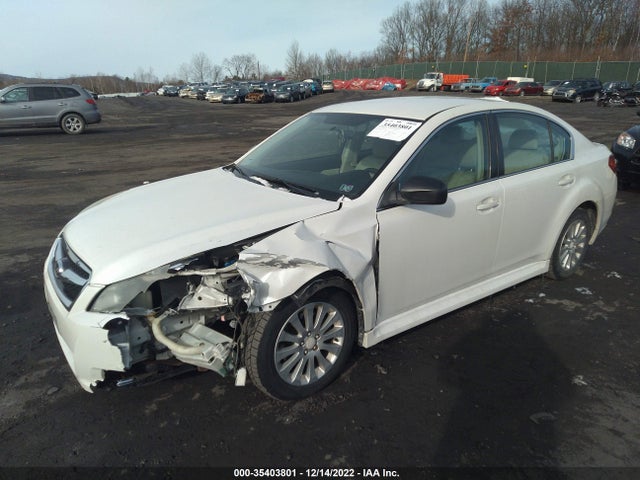 2011 SUBARU LEGACY 2.5I VIN: 4S3BMBA67B3222113