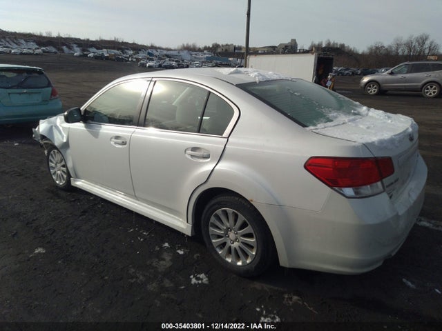 2011 SUBARU LEGACY 2.5I VIN: 4S3BMBA67B3222113