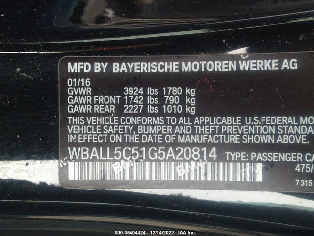 BMW Z4 Sdrive28i 2016 WBALL5C51G5A20814 Image 9