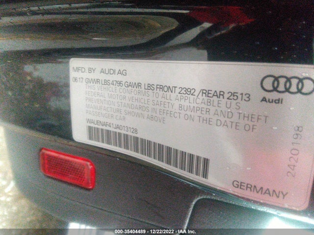 Audi A4 Premium Plus 2018 WAUENAF41JA013128 Image 9