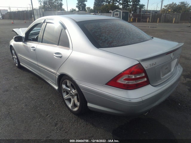 2007 MERCEDES-BENZ C-CLASS 2.5L SPORT VIN: WDBRF52H57F876185