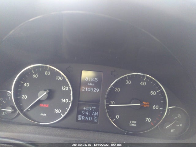 2007 MERCEDES-BENZ C-CLASS 2.5L SPORT VIN: WDBRF52H57F876185