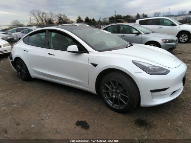 Продажа на аукционе авто 2022 Tesla Model 3, vin: 5YJ3E1EA4NF368616, номер лота: 35404769