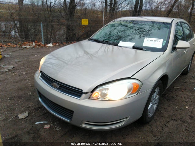 2008 CHEVROLET IMPALA LT VIN: 2G1WT55K881282843