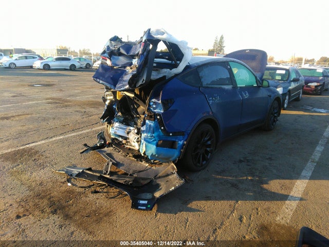 Tesla Model Y Long Range 2022 7SAYGDEE7NF364048 Image 4