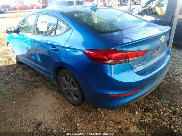 35405123 :رقم المزاد ، 5NPD84LF3JH362748 vin ، 2018 Hyundai Elantra Sel مزاد بيع