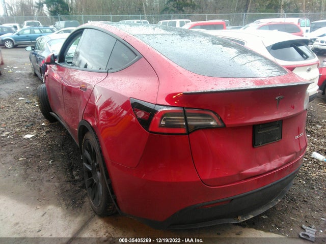 2020 Tesla Model Y, VIN: 5YJYGDEF7LF037698