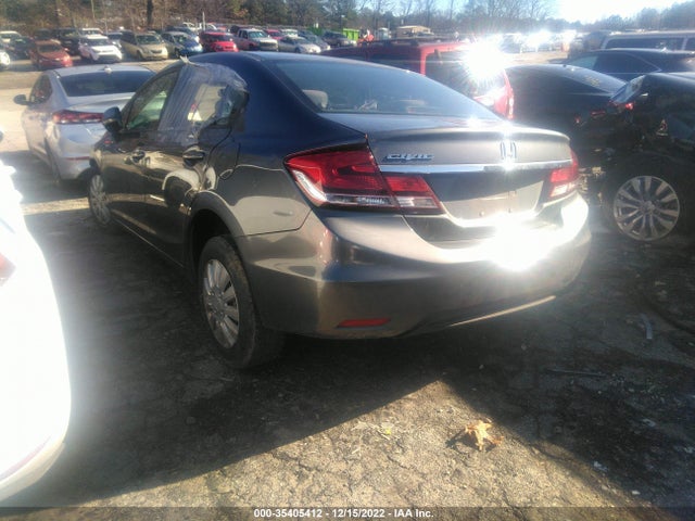 2013 HONDA CIVIC SDN LX VIN: 19XFB2F55DE004013
