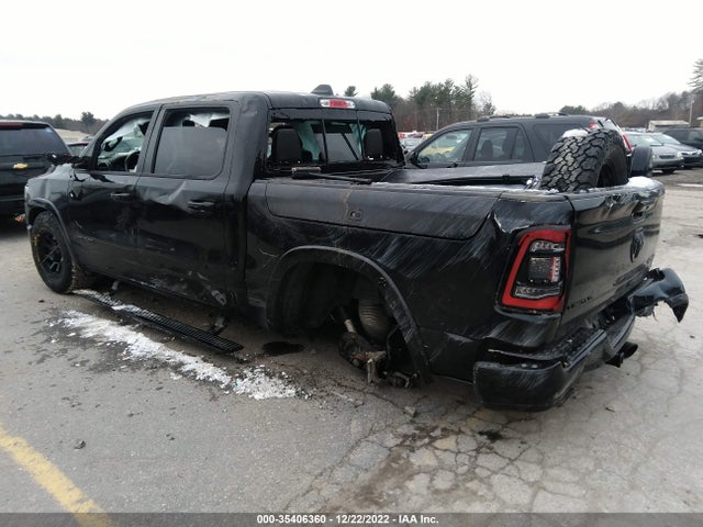 2021 RAM 1500 LIMITED VIN: 1C6SRFHT6MN653111